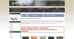 Desktop Screenshot of grabmal-e.de